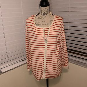 Talbots Zippered Sweater